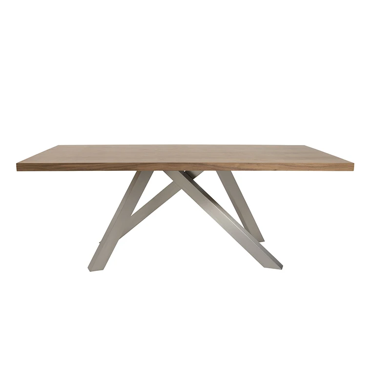 
New model metal spray paint legs dining bases / dining table new model / dining table with four chair 