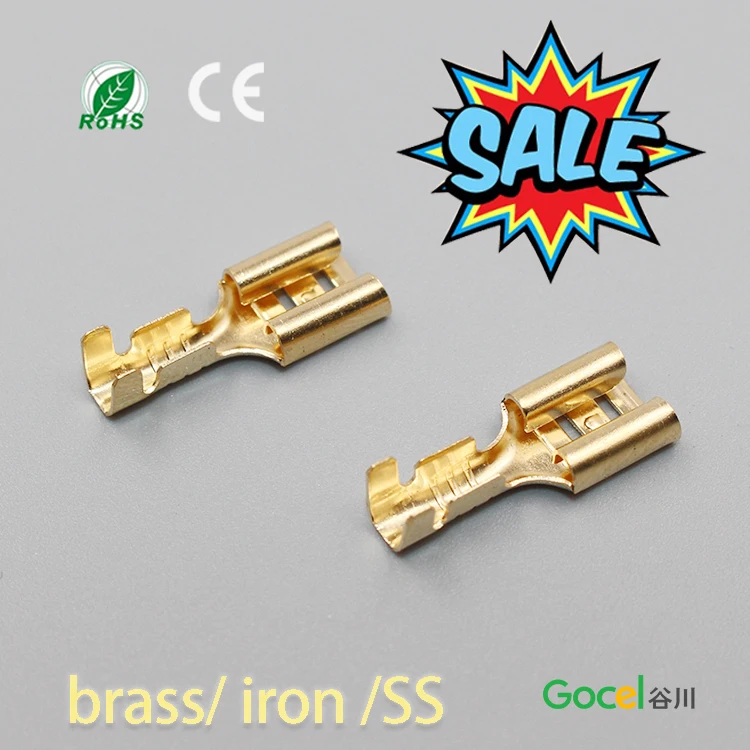  DJ622-D6.3B жгута проводов терминал автомобильные латуни обжимной разъемы