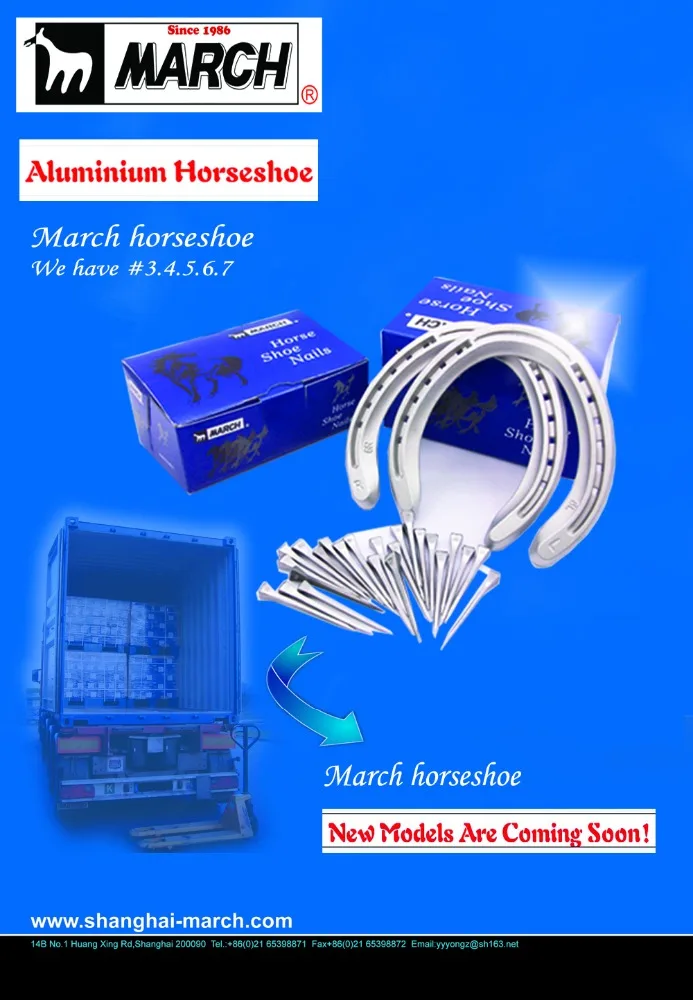 Shanghai March Factory tool sets Horseshoes nails Horseshoe Horse equipment CH5 horse shoe nail