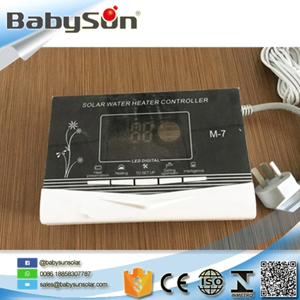 Non-pressuirrized solar water heater controller m7