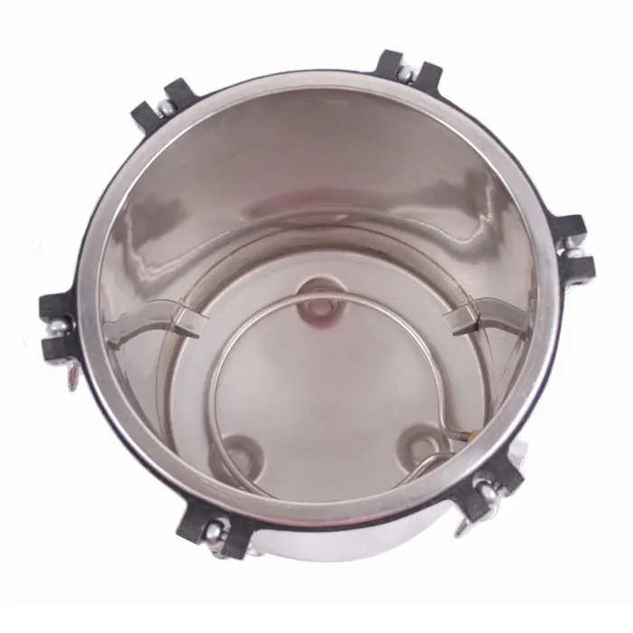 18 Liter Steam Autoclave Bacteria Incinerator Stainless Steel Pressure Steam Sterilizer