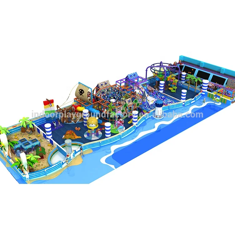 Cowboy Canada Ocean Series Kids Entertainment Children Soft Play Areas Indoor Playground Equipment For Games