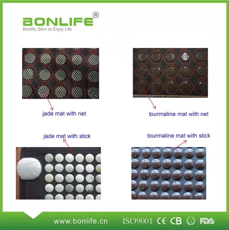 Thermal Jade Mattress Mat High Quality Leather Body CE Massager Massage Mattress