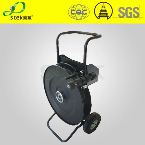 HOT Sale Composite Strapping Cart PET/PP Strapping Dispenser Steel Banding Cart trolley