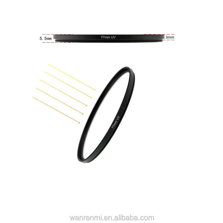 
OEM high quality Ultra Vlolet filter camera lens uv filter 77mm 