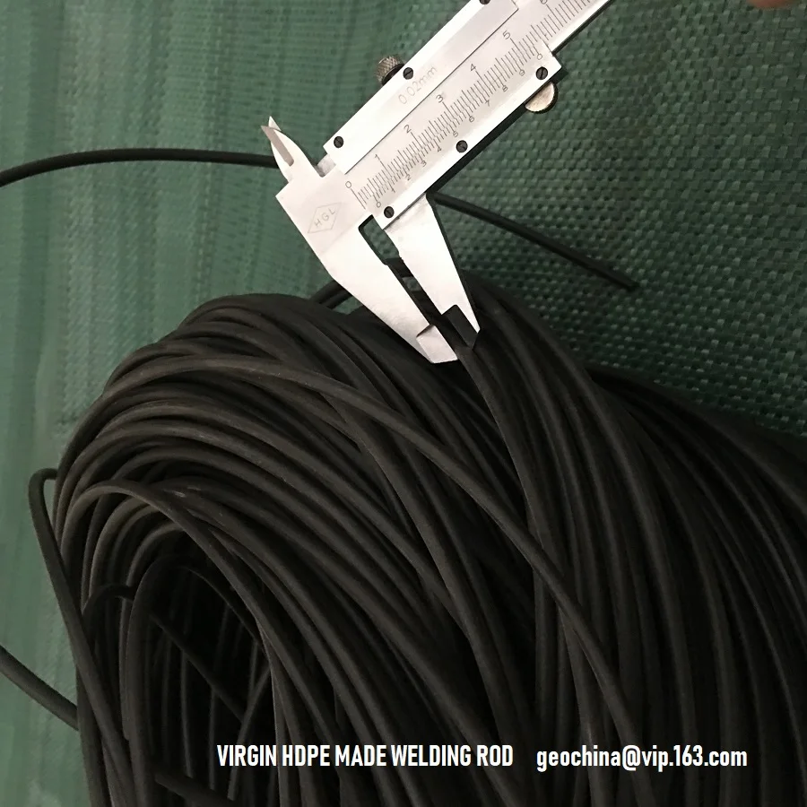 
4mm HDPE welding rod 3-5mm hand extruder use PE soldering wire 