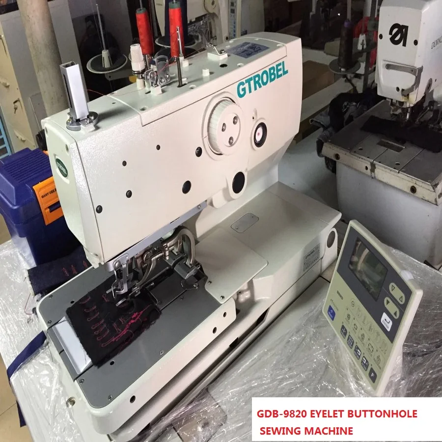 GDB-9820 electronic industrial eyelet button holer sewing machine