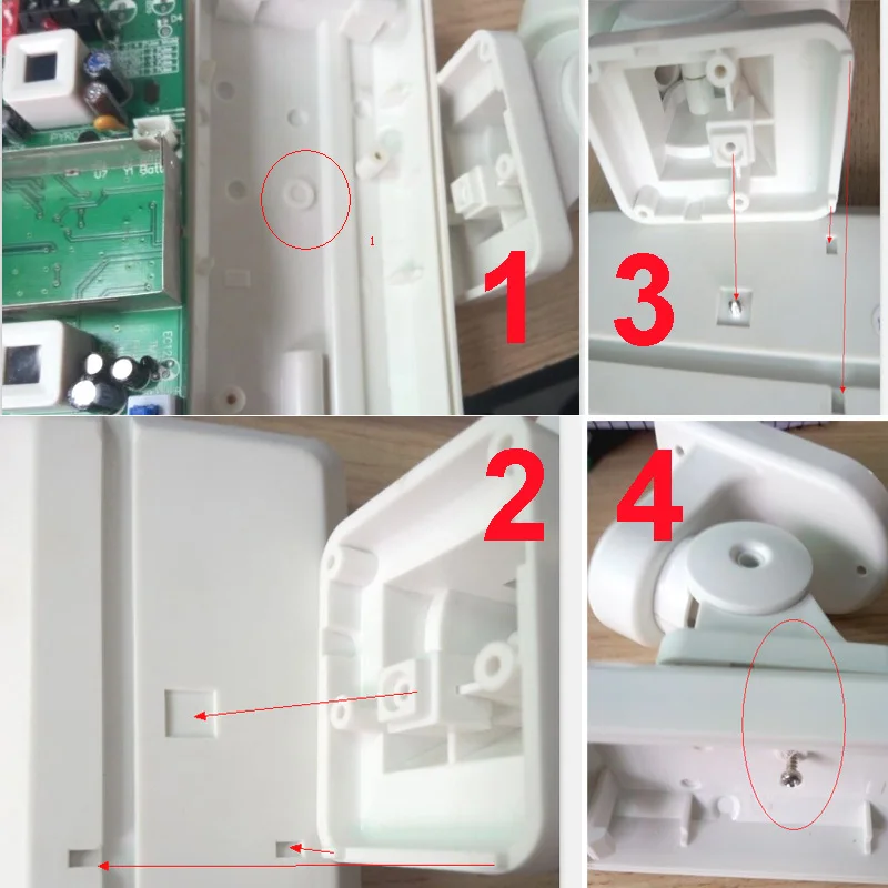Two -detecting Motion Sensor 433mhz Wireless Indoor Pet Immunity Pir Sensor