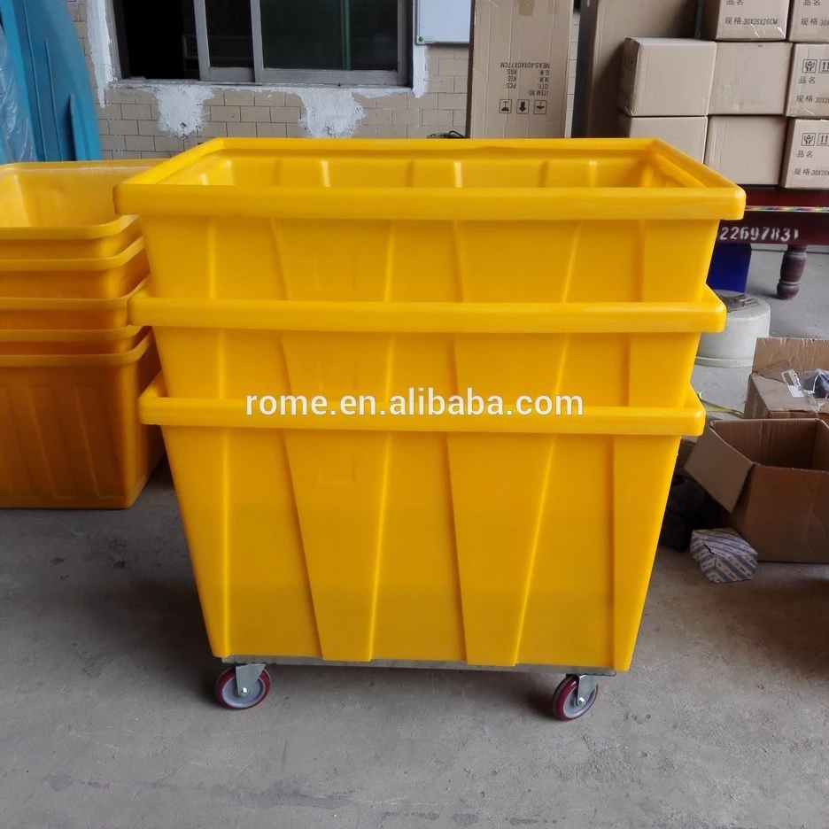 
hospital laundry cart/hotel cleaning lanudry trolley 