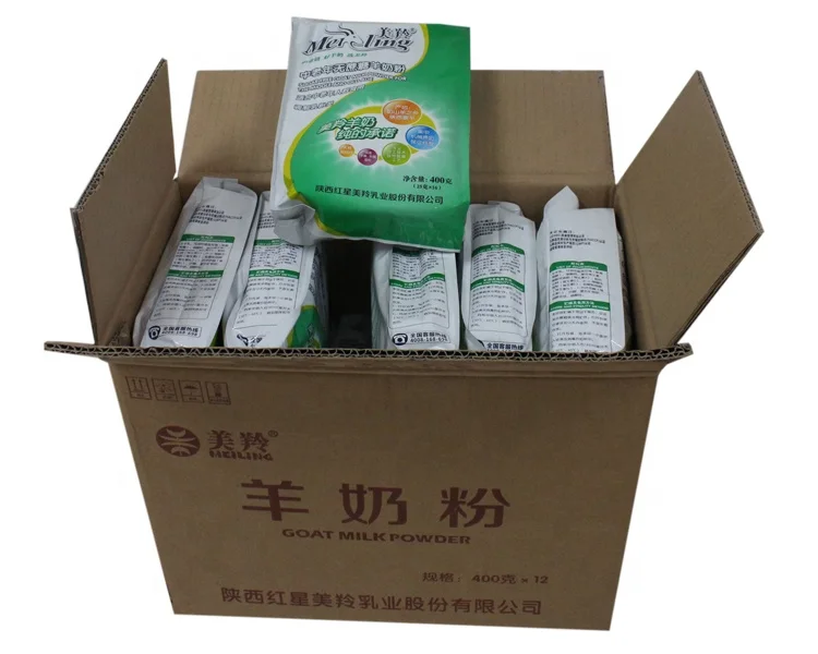 fortified Sugar-free instant organic goat milk powder for old-aged people