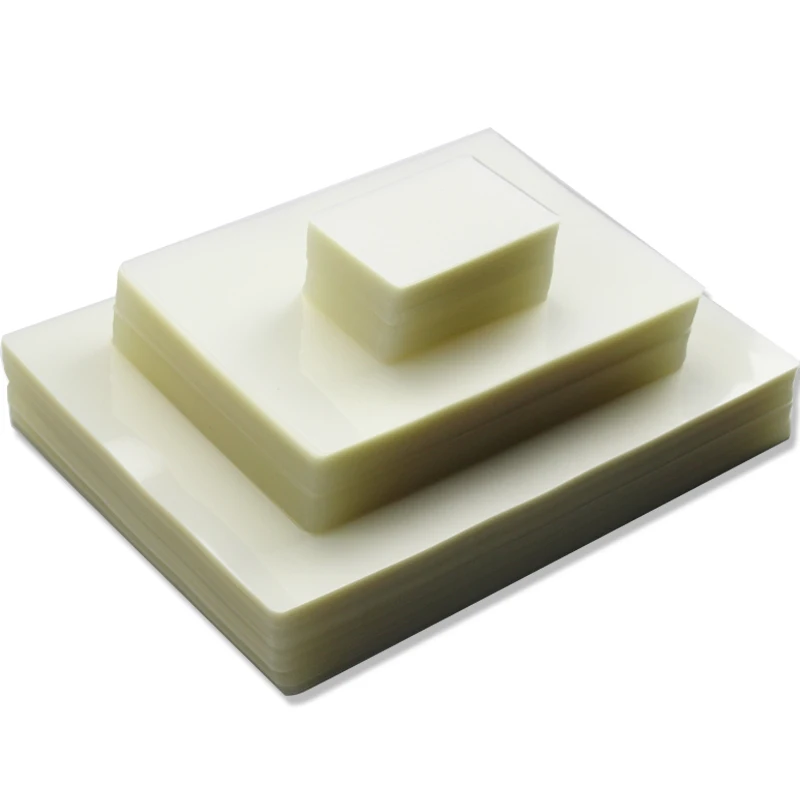 5-12.5C thickness hot laminating film a4 for paper photo cards