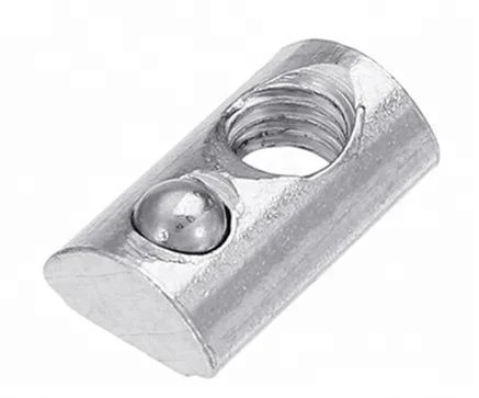 M4 Spring ball / Drop in T Nut for 2020 T Slot Extrusion