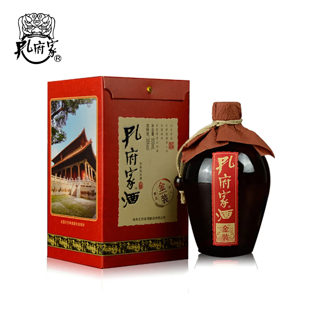 JZ500  0.5L 38% Chinese Baijiu Kaoliang Liquor White Liquor