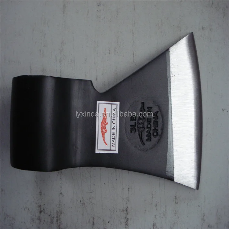 Steel forged axe head
