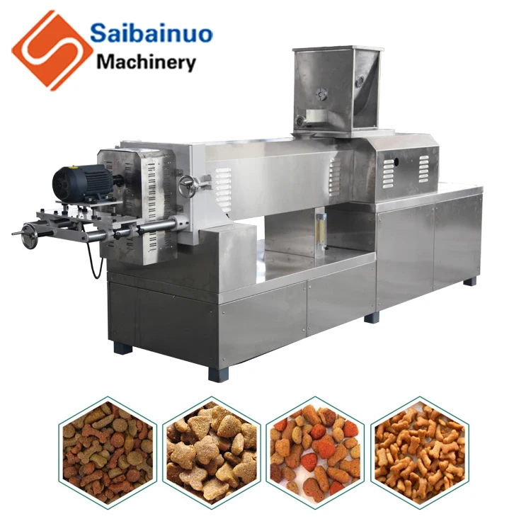 Animal Pet Dog Cat Monkey Fox Bird Tilapia Floating Sinking Fish Feed Pellet Chews Production Snack Food Mill processing machine