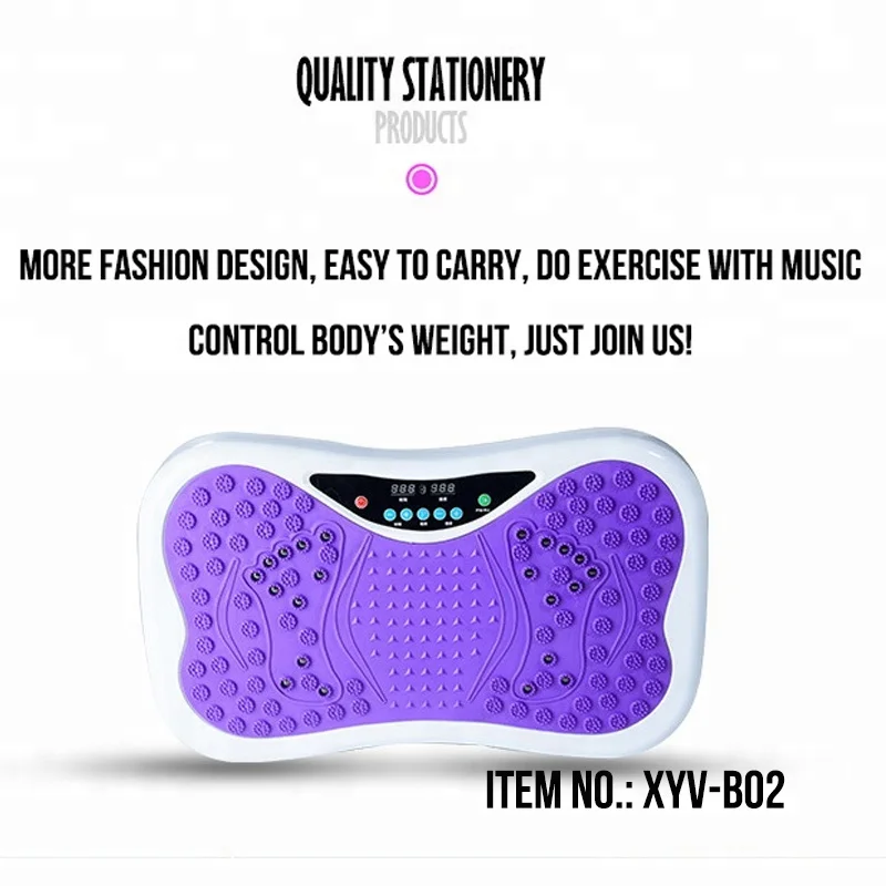 Wholesale Body Vibration Machine Vertical Plate Crazy Fit Massage