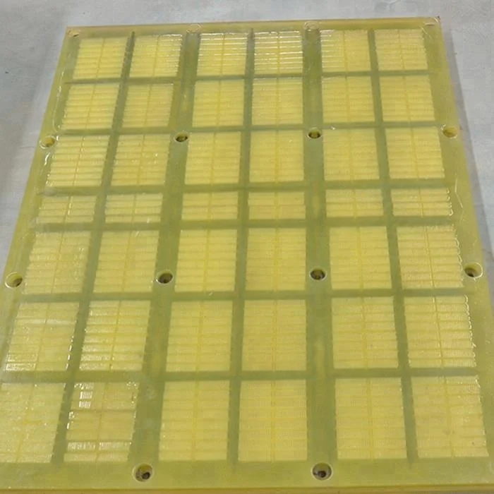 Polyurethane Screen Deck /Polyurethane Sieve Plate / Dewatering Screen With Steel Skeleton