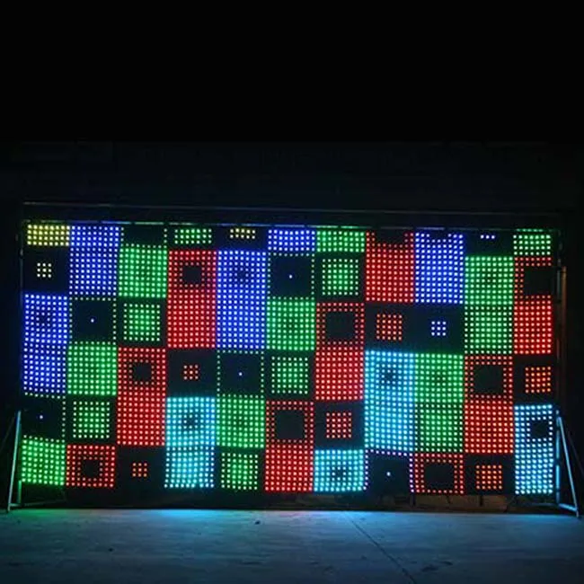 fabric star cloth decorative net lights