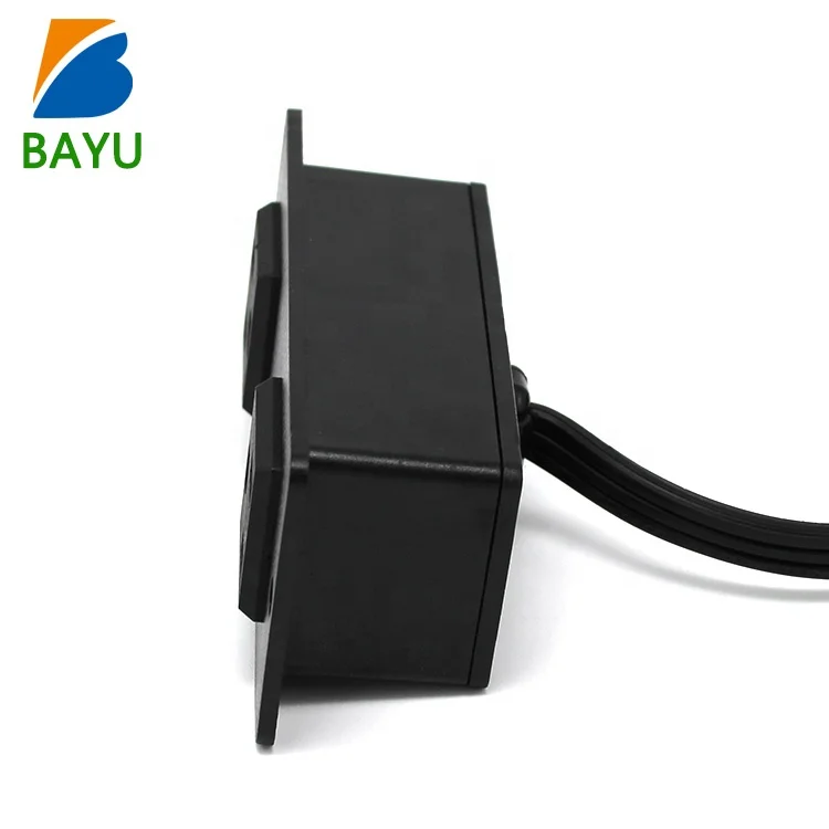 
Universal US Dual Electrical Multi Socket Extension Cord Power Outlets 