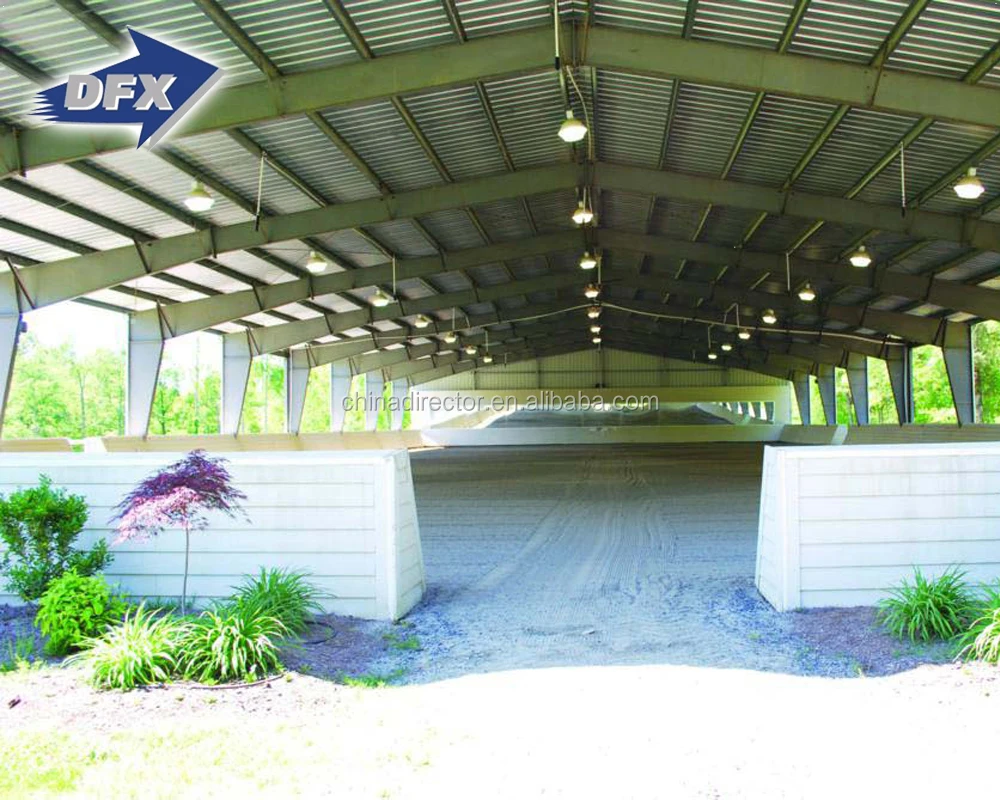 China Made Cheap Long Life Prefabricated Steel Shed Horse Stable House