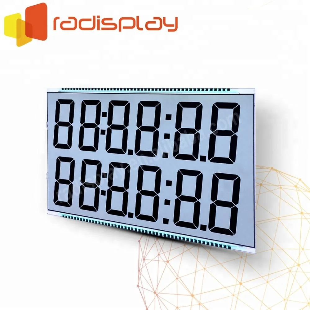 
Rohs Fuel Dispenser 2 Rows Of 6 Digits Segment Lcd Display 