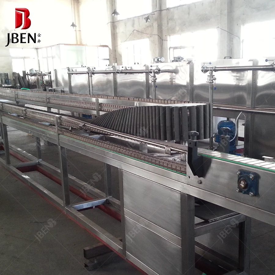 Glass beer bottle tunnel pasteurization machine