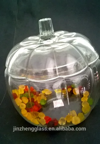 якорь хокинг тыквы формы ясно стеклянную банку печенья канистру без крышки