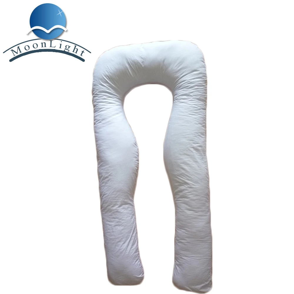 custom design side sleeper c shaped pregnancy pillow comfortable