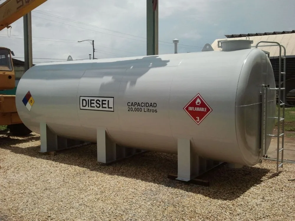 Diesel Fuel Storage Tank Above Ground Double Wall Oil Storage Tank- 1,180 Gallon