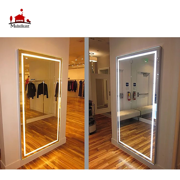 
Salon/Hospitality backlit beauty magnifying lighted mirror LED bath mirror with customized lights design 