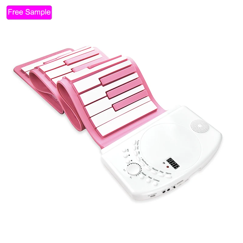 Hot product silicone Waterproof piano 61key piano keyboard piano electric