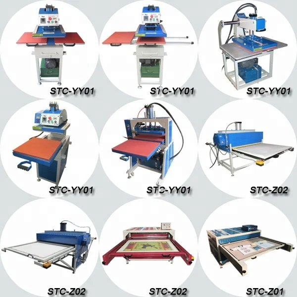 Latest Larget Format Heat Transfer Oil Hydraulic Sublimation Machine