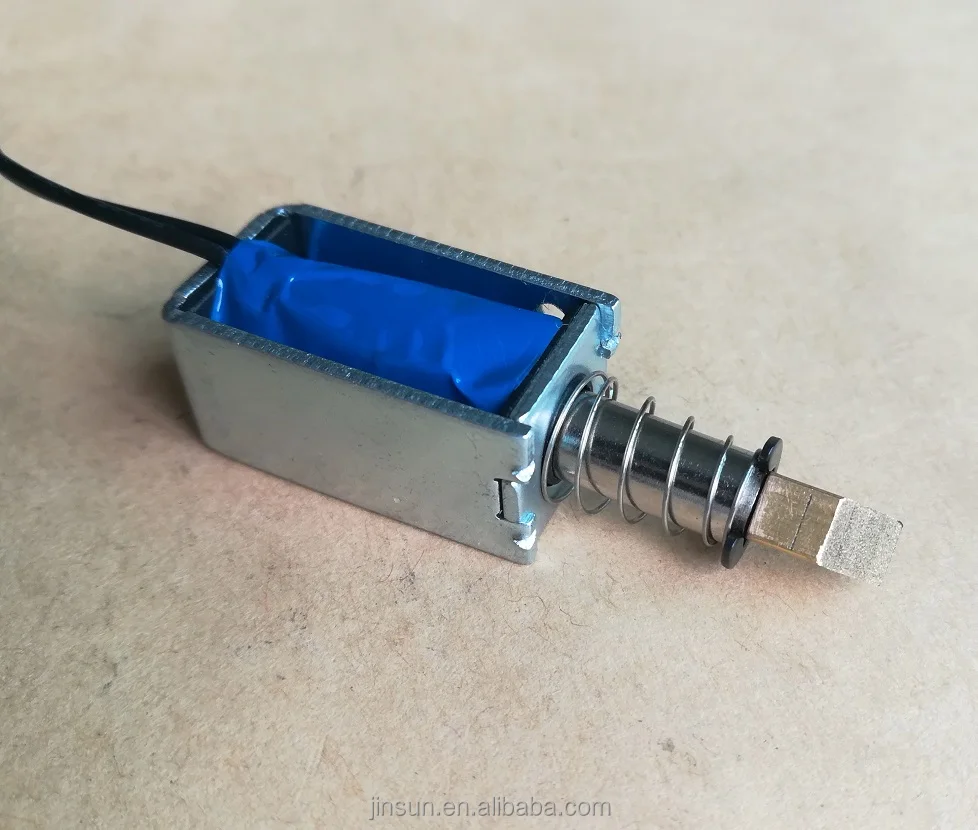 
JSO-0730 12V or 24V DC cabinet lock dc open frame solenoid lock 