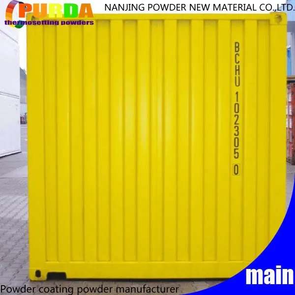 Ral 1023 traffic yellow powder coating manufacturer