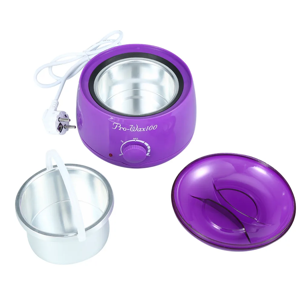 Electric Wax Warmer Hair Removal with 4 Different Flavors of Wax Beans and 10 Sticks