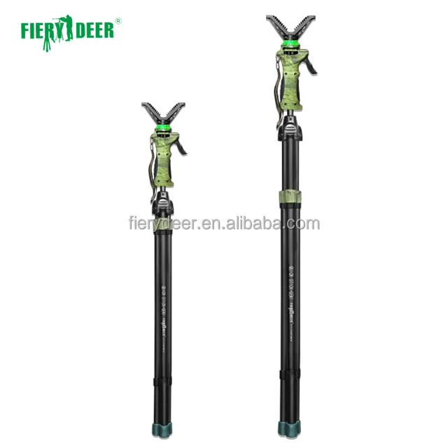 
FieryDeer DX-004 hunting equipment Adjustable retractable accessories Hunting Tripod/Shooting stick/Camera Tripod 
