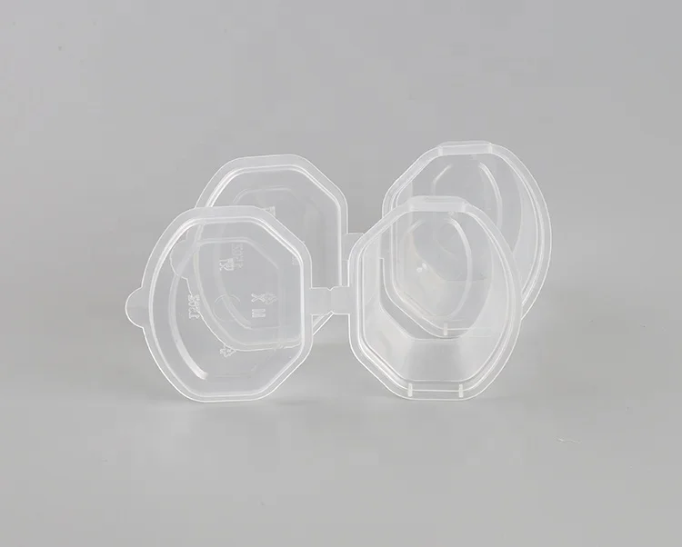 Round OEM 1oz Sauce Cup Transparent Sauce Cup Plastic PP Disposable Sauce Cup With Lid
