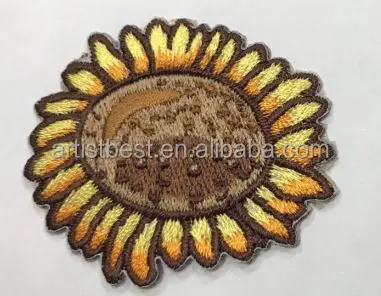 Hot Sale Self Adhesive Stick On Clothing Embroidered Patch
