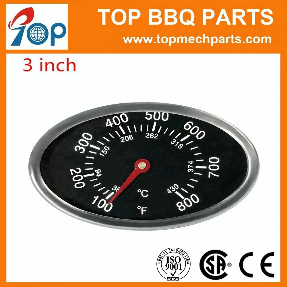 400C Stainless Steel Oven BBQ Grill Temperature Indicator