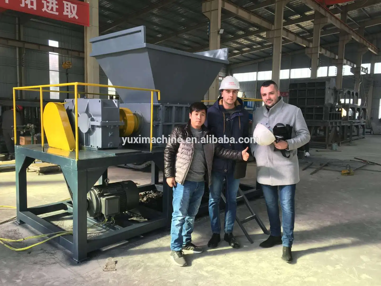 Поставщик машины для измельчения шин, машины для измельчения шин с лезвием SKD11