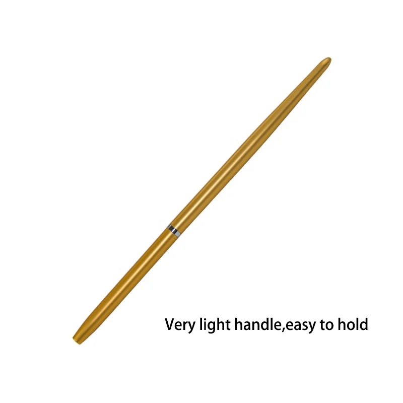 Оптовая продажа, профессиональная щетка для ногтей с металлической ручкой