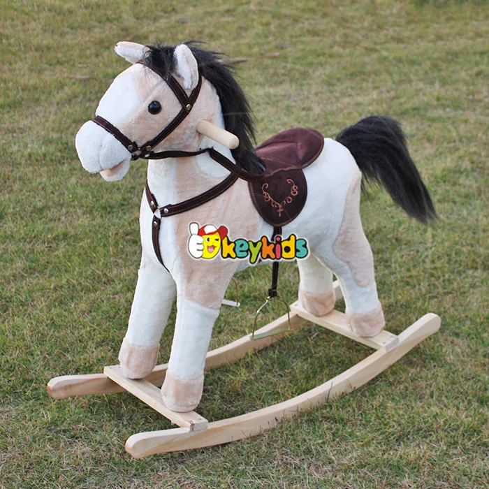 2017 wholesale baby wooden riding horse toy,funny kids wooden riding horse toy,fashion children wooden riding horse toy W16D068