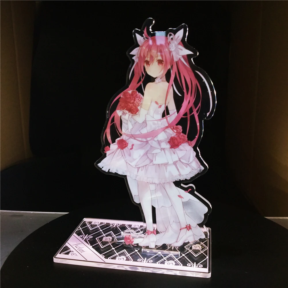 
Offset Printing Single O Two Sides Print CNC Cut Eco-friendly Custom Acrylic Standee Anime Keychain Acrylic Display Stand Figure 