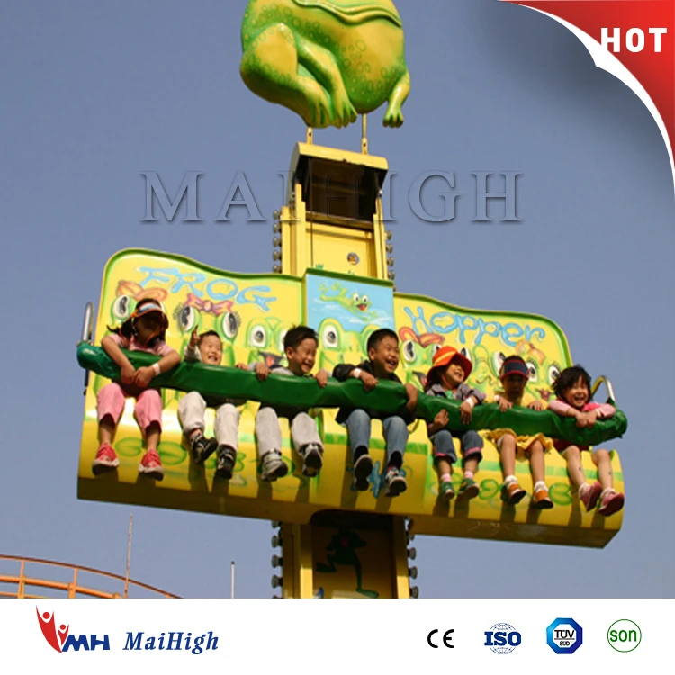 Hot sale amusement park rides 6 seats frog jumping hopper jumping rides
