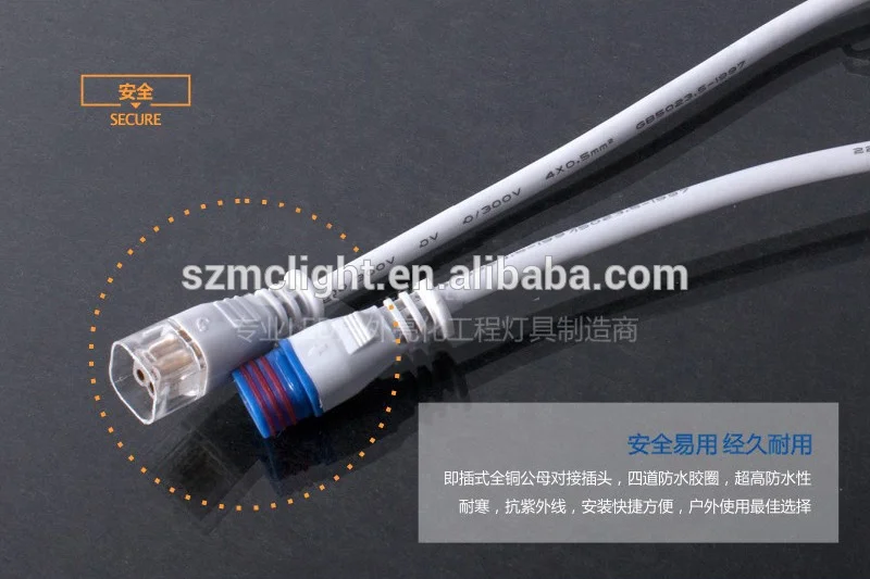 full color 16segments led building effect tubes for outdoor led project