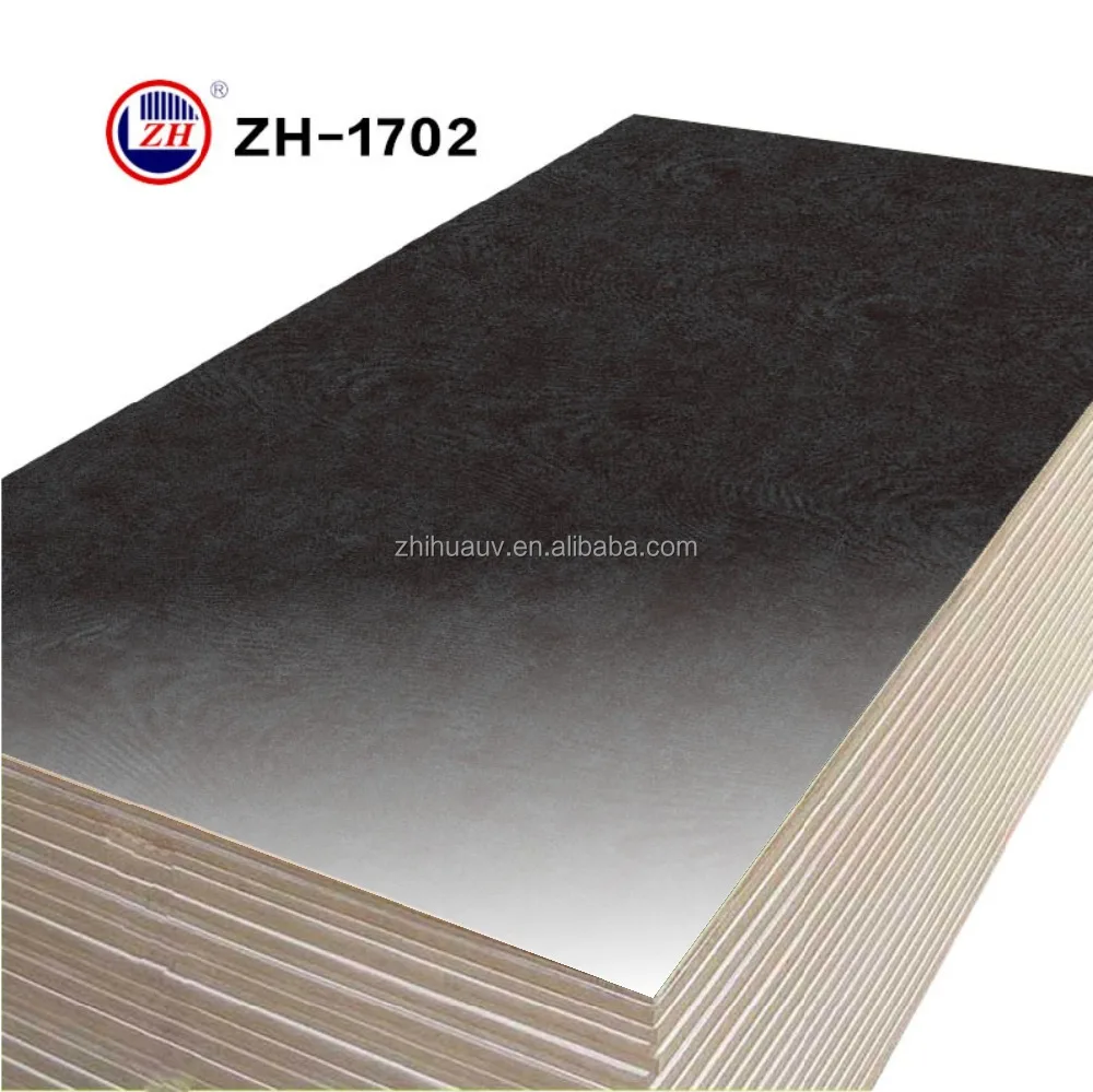 Высокоглянцевая панель из уф мдф с текстурой древесины/панель с УФ-покрытием/Меламиновый ламинированный МДФ с текстурой древесины