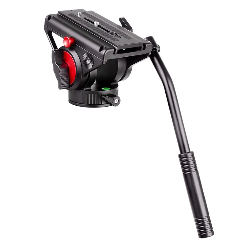 Video Camera Damping Fluid Tripod Head Hydraulic Head Panoramic Head for Slider Monopod DSLR Camera Shooting Video Film