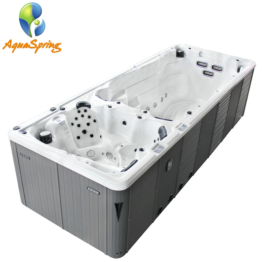 Aquaspring spas ce/ saa одобренный Европейский китайский завод плавательный бассейн спа