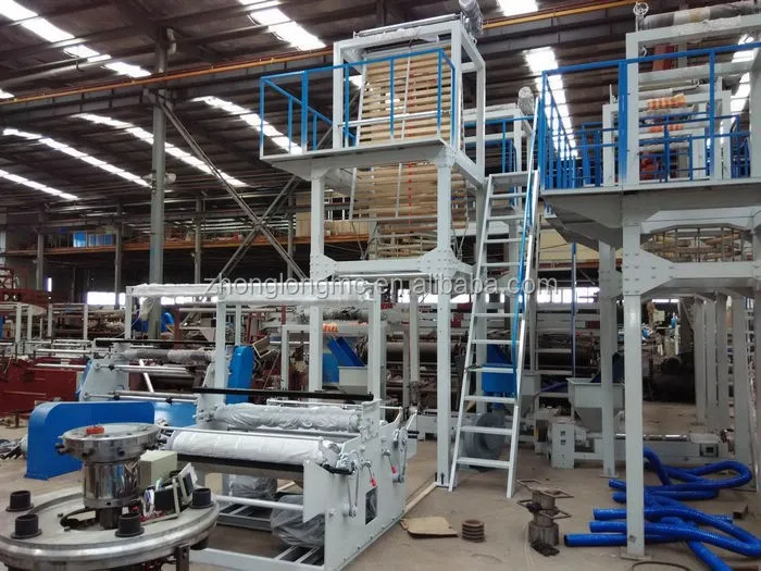 plastic nylon bag film extruder machine