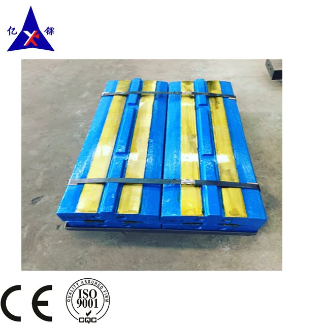 martensitic steel Kleemann MR122 blow bars  100 R, 110 R EVO, Z  130 Z122, 130 Z
